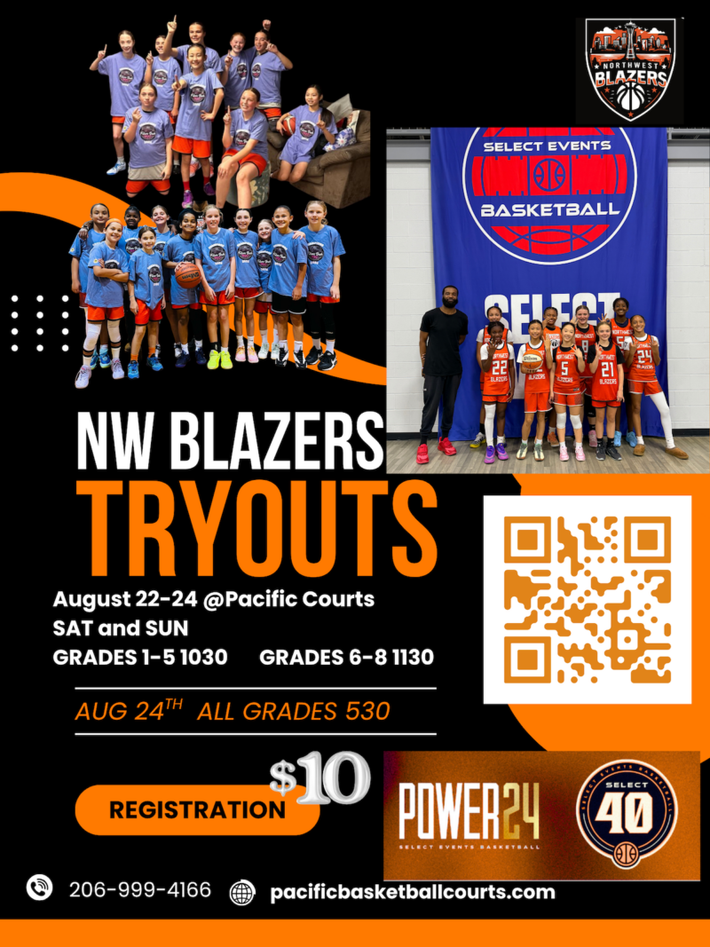 NW Blazers Tryouts Fall-Winter 2026